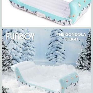 FUNBOY Inflatable Alpine Mountain Sleigh